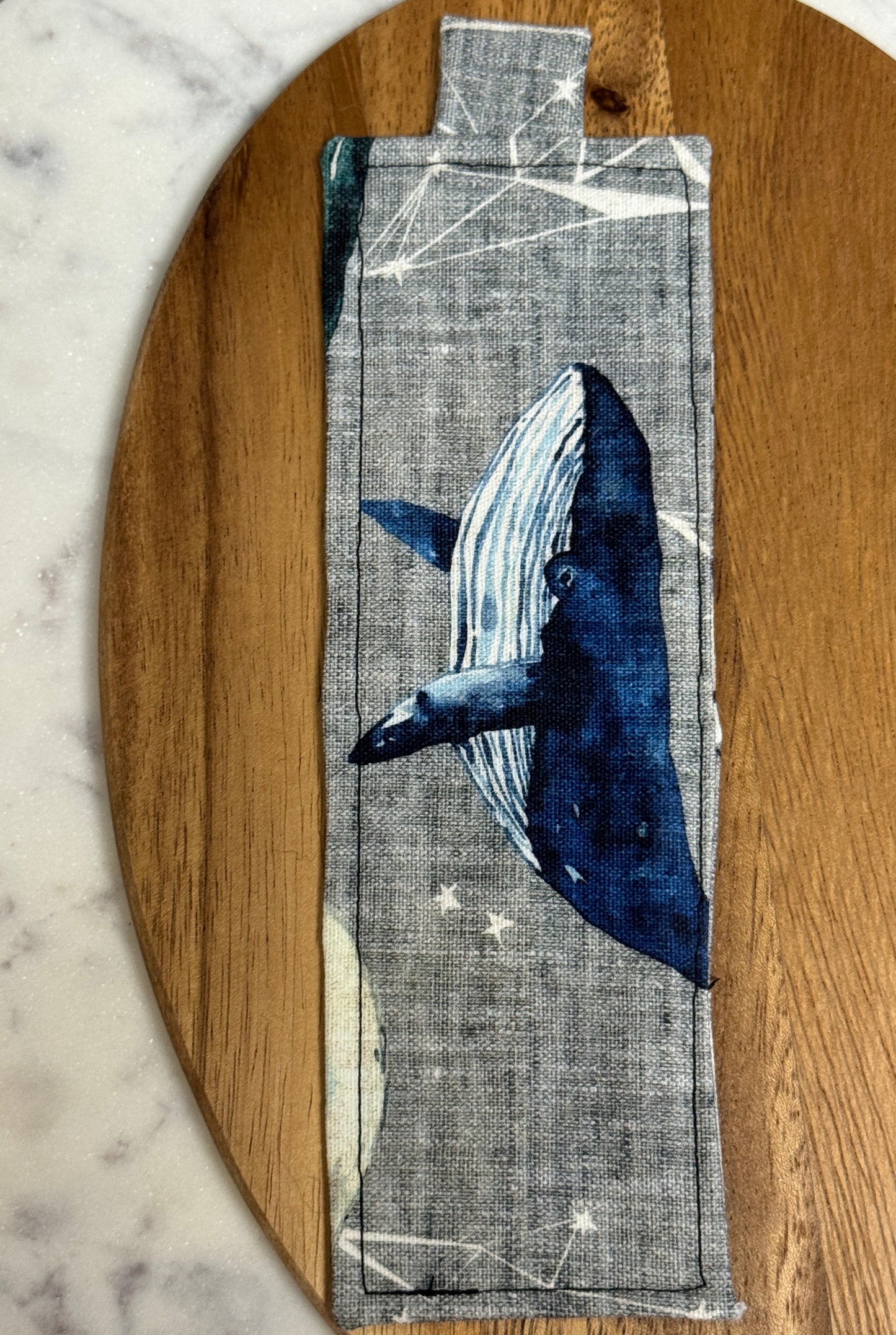 Whale bookmark