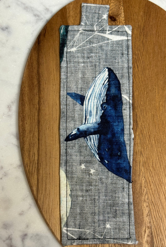 Whale bookmark